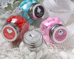 Personalized Glass Jar wedding favors