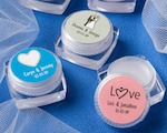 Personalized Lip Balm wedding favors