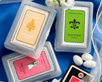 Personalized Expressions Playing Card Favors wedding favors