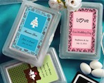 Personalized Expressions Playing Card Favors wedding favors