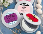 Personalized Expressions Collection Mirror Compact Favors wedding favors