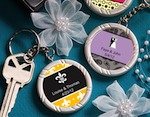 Personalized Expressions Collection Key Ring Favors wedding favors