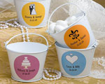 Personalized Expressions Collection Pail Favors wedding favors
