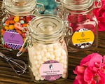 Personalized Expressions Collection Apothecary Jar Favors wedding favors