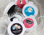 Personalized Expressions Collection Brush/mirror Compact Favors wedding favors