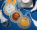 Personalized Expression Collection Damask Design Bookmarks wedding favors