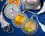 Personalized Expression Collection Damask Design Bookmarks wedding favors