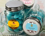 Personalized Expressions Collection Glass Mason Jars wedding favors