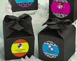 Design Your Own Decorative Boxes - Black wedding favors