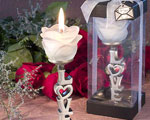 Love Letters Collection Love And Roses Candles wedding favors