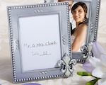 Fleur de Lis Picture Frames wedding favors