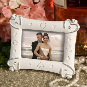 Heart Design Place Card/Photo Frames wedding favors