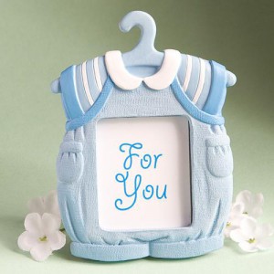 Cute Baby Themed Photo Frame Favors - Boy wedding favors