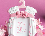 Cute Baby Themed Photo Frame Favors - Girl wedding favors