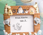 Noah And Friends Collection - Place Card Frames wedding favors