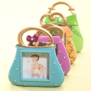 Resin Pocketbook Frame - 4 Assorted wedding favors