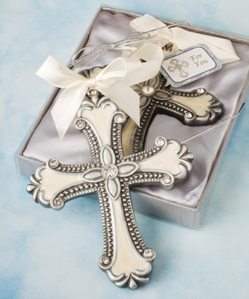 Decorative Cross Ornament Favors wedding favors