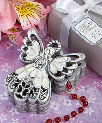 Angel Design Trinket Box wedding favors