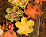 Autumn Magic Collection Leaf Candy Dishes wedding favors