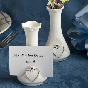 Elegant Vase/place Card Holders wedding favors