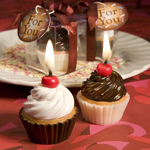 Cupcake Candle Favors