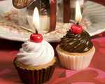 Yummy! Cupcake Candle Favors wedding favors