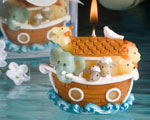 Noah's Ark Design Candles wedding favors