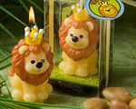 Adorable King Of The Jungle Collection Candle Favors wedding favors