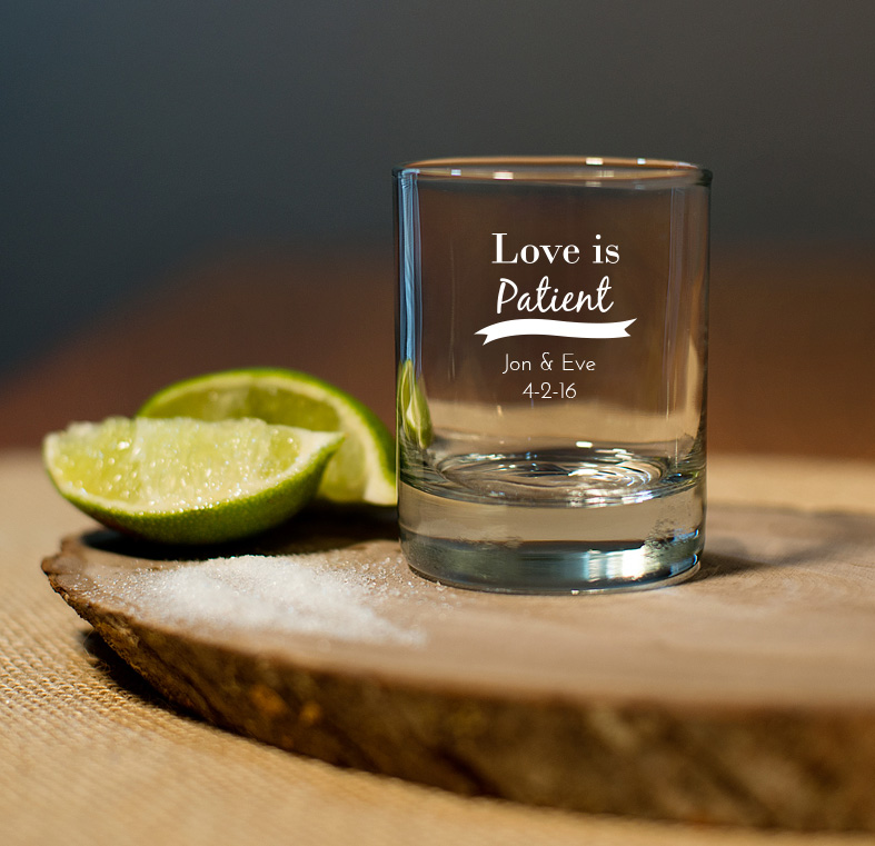 Round Shot Glass/votive Candle Holder wedding favors