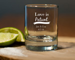 Round Shot Glass/votive Candle Holder wedding favors