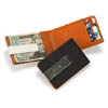 Personalized Metro Leather Wallet/Money Clip wedding favors