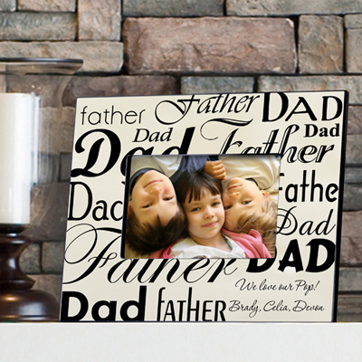 Dad-Father Frame wedding favors