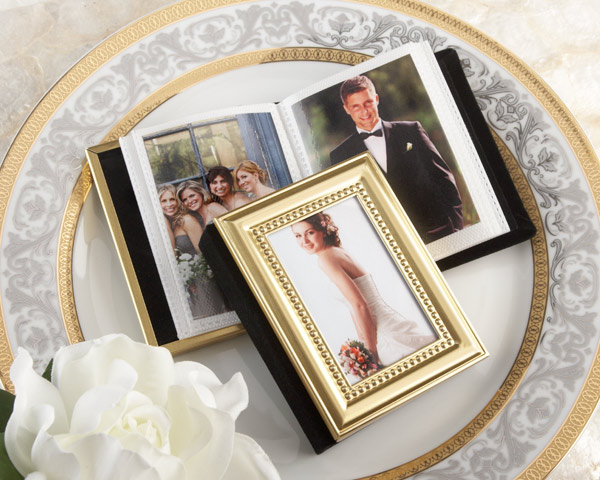 Little Book of MemoriesGold Edition Mini Photo Album wedding favors
