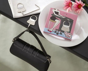 Purse Valet Stainless-Steel Handbag Holder wedding favors