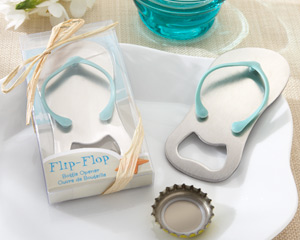 "Pop the Top" Flip-Flop Bottle Opener wedding favors