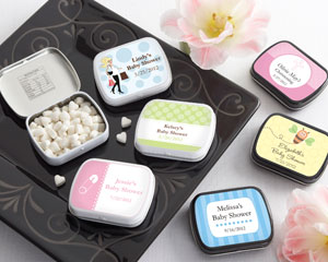 Personalized Mint Tins (165 Design Choices!) - Baby Shower wedding favors