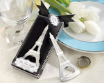 "La Tour Eiffel" Chrome Bottle Opener wedding favors