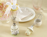 "About to Hatch" Stainless-Steel Egg Whisk in Showcase Gift Box wedding favors