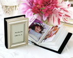 "Little Book of Memories" Place Card Holder/Mini Photo Album wedding favors