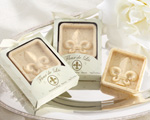 Fleur-de-Lis Scented Soap wedding favors
