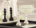 "Check Mate!" King and Queen Place Card/Photo Holder wedding favors