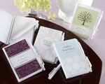 "Noteworthy Couple" Personalized Journal and Pen - Wedding wedding favors