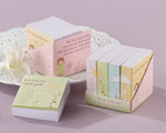 "New Editions" Lil' Library Notepads-Pink wedding favors