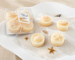 "Seaside" Tea Light Candle Set wedding favors