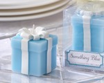 "Something Blue" Wedding Gift Candle (Set of 4) wedding favors