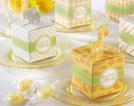 "Born To Be Wild" Jungle-Themed Favor Box (Set of 24 Assorted) wedding favors