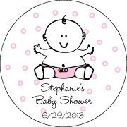 Baby Personalized Tags (Set of 24) wedding favors