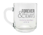 Engraved Handy Mug wedding favors