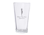 Engraved Pint Glass Favor wedding favors